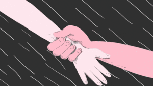 QuickObake的gif的gif-おわかれ