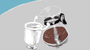 QuickObake的gif的gif-コーヒーカップくん