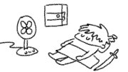 ないとう日和的gif的gif-蚊には刺された