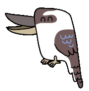 CsaK的gif的gif-kookaburra