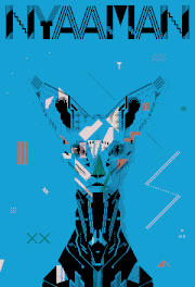 ヘルミッペ的gif的gif-宇宙ネコ人間 NYAAMAN!i!