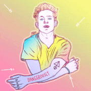 Isaac Spellman的gif的gif-Dangerously