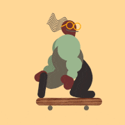 levberry的gif的gif-Skate Push