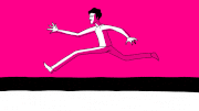 山田遼志的gif的gif-running Stalin