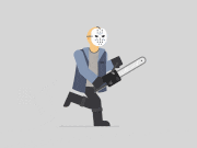 fedecook的gif的gif-Halloween - Jason