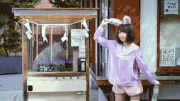 東京コスプレイ / TOKYO COSPLAY的gif的gif-獅子舞とえなこ。Enako with  a shishimai.