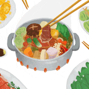 Weiting Zhou的gif的gif-Sticking-with-friends-season  