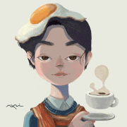 Weiting Zhou的gif的gif-To: Breakfast -2