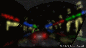 Dennis Sisterson的gif的gif-Rainy Road