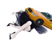 Luca Mainini的gif的gif-Dior Taxi by Luca Mainini