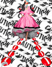 Luca Mainini的gif的gif-Moschino ss2016 by Luca Mainini