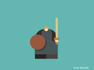 Eran Mendel的gif的gif-Hodor => Willis => Hodor