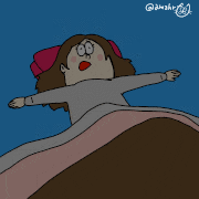 アメヒロ的gif的gif-夜のハイテンション猫