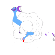Jimmy Simpson的gif的gif-Fight Cloud