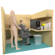 Alec Mackenzie的gif的gif-Office party