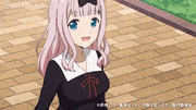 アニメ「かぐや様は告らせたい？～天才たちの恋愛頭脳戦～」【公式】的gif的gif-【5話】全部違う！