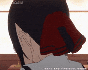 アニメ「かぐや様は告らせたい？～天才たちの恋愛頭脳戦～」【公式】的gif的gif-不意打ちで可愛いのやめて！