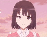 劇場版「冴えない彼女の育てかた Fine」【公式】的gif的gif-わたしをまた、誰もが羨むようなメインヒロインにしてね