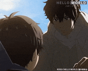映画『HELLO WORLD』【公式】的gif的gif-お前は・・・彼女が欲しい