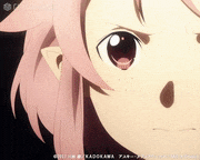 TVアニメ「ソードアート・オンライン アリシゼーション War of Underworld」【公式】的gif的gif-あたしは信じてる、現実はここにあるって！