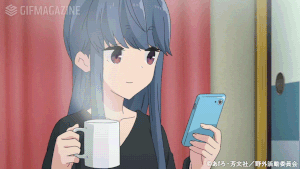 TVアニメ「へやキャン△」【公式】的gif的gif-あっつ！