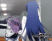 アニメ「グリザイア：ファントムトリガー THE ANIMATION」的gif的gif-嬉しい！