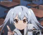 アニメ「グリザイア：ファントムトリガー THE ANIMATION」的gif的gif-勘違いしないでよねっ