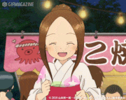 からかい上手の高木さん2【公式】的gif的gif-やったー！