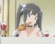 TVアニメ「ダンジョンに出会いを求めるのは間違っているだろうか」第2期【公式】的gif的gif-もぐもぐ