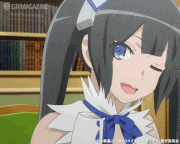 TVアニメ「ダンジョンに出会いを求めるのは間違っているだろうか」第2期【公式】的gif的gif-乾杯！