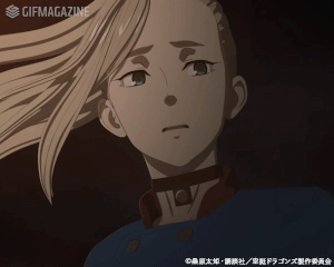 TVアニメ「空挺ドラゴンズ」【公式】的gif的gif-くぅ・・・！