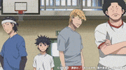 TVアニメ「あひるの空」【公式】的gif的gif-#11 男の意地と女のプライド