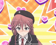 劇場版「トリニティセブン-天空図書館と真紅の魔王-」【公式】的gif的gif-【GIFスタンプ】ズギュン(リリスver)
