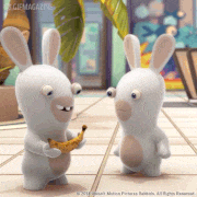 ラビッツ【公式】的gif的gif-爆笑1