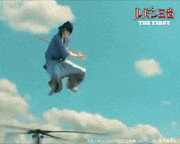 映画「ルパン三世 THE FIRST」【公式】的gif的gif-またつまらぬものを斬ってしまった