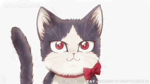 TVアニメ「同居人はひざ、時々、頭の上。」【公式】的gif的gif-そばに居てあげる