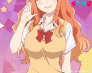 TVアニメ「手品先輩」【公式】的gif的gif-咲ちゃん