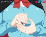 TVアニメ「手品先輩」【公式】的gif的gif-華麗な技術をとくとご覧あれ！