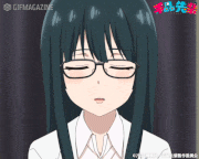 TVアニメ「手品先輩」【公式】的gif的gif-斑さん2
