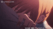 TVアニメ「ちはやふる」【公式】的gif的gif-キス
