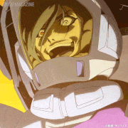 機動戦士ガンダムNT(ナラティブ)【公式】的gif的gif-【GIFスタンプ】高笑い