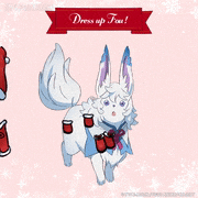 Fate/Grand Order Absolute Demonic Front: Babylonia的gif的gif-Dress up Fou！