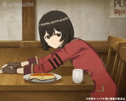 荒野のコトブキ飛行隊【公式】的gif的gif-まだ食べる！
