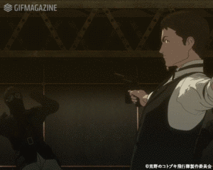 荒野のコトブキ飛行隊【公式】的gif的gif-早打ちの名手