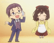 TVアニメ「明治東京恋伽」【公式】的gif的gif-もしもし