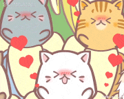 アニメ「ばなにゃ ふしぎななかまたち」【公式】的gif的gif-メロメロ