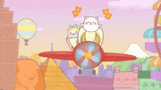アニメ「ばなにゃ ふしぎななかまたち」【公式】的gif的gif-世界旅行