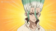 アニメ「Dr.STONE(ドクターストーン)」【公式】的gif的gif-目潰し