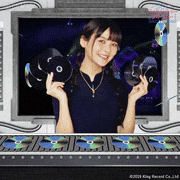 上坂すみれ【公式】的gif的gif-綺麗に焼けたら完成です！