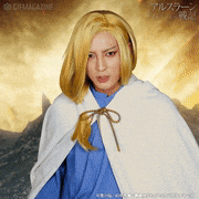 ミュージカル「アルスラーン戦記」【公式】的gif的gif-【ナルサス】斉藤秀翼　「ヤシャスィーン!!」